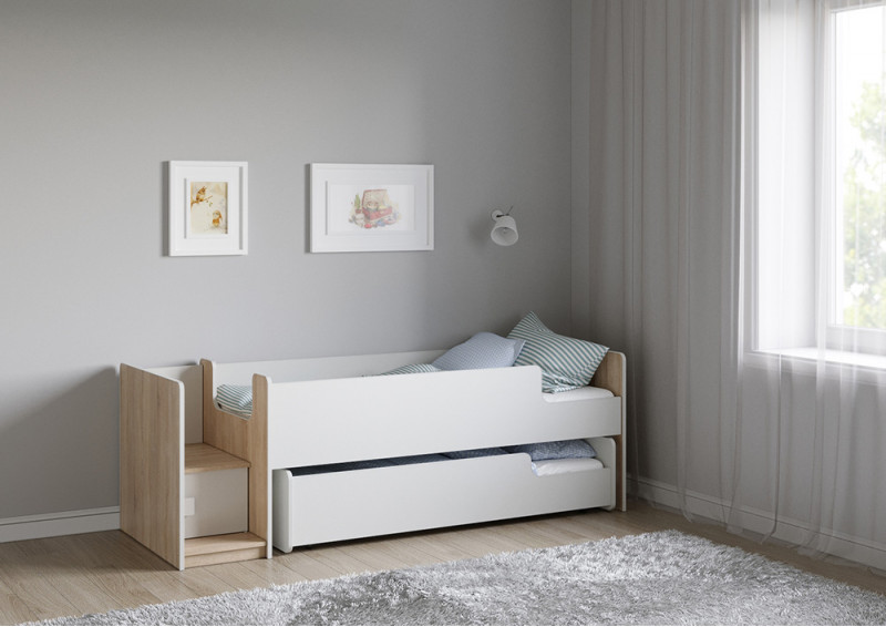 Детская двухъярусная кровать Легенда К302.41