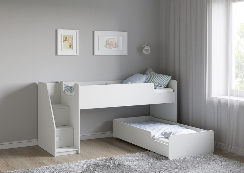 Детская двухъярусная кровать Легенда К402.41 