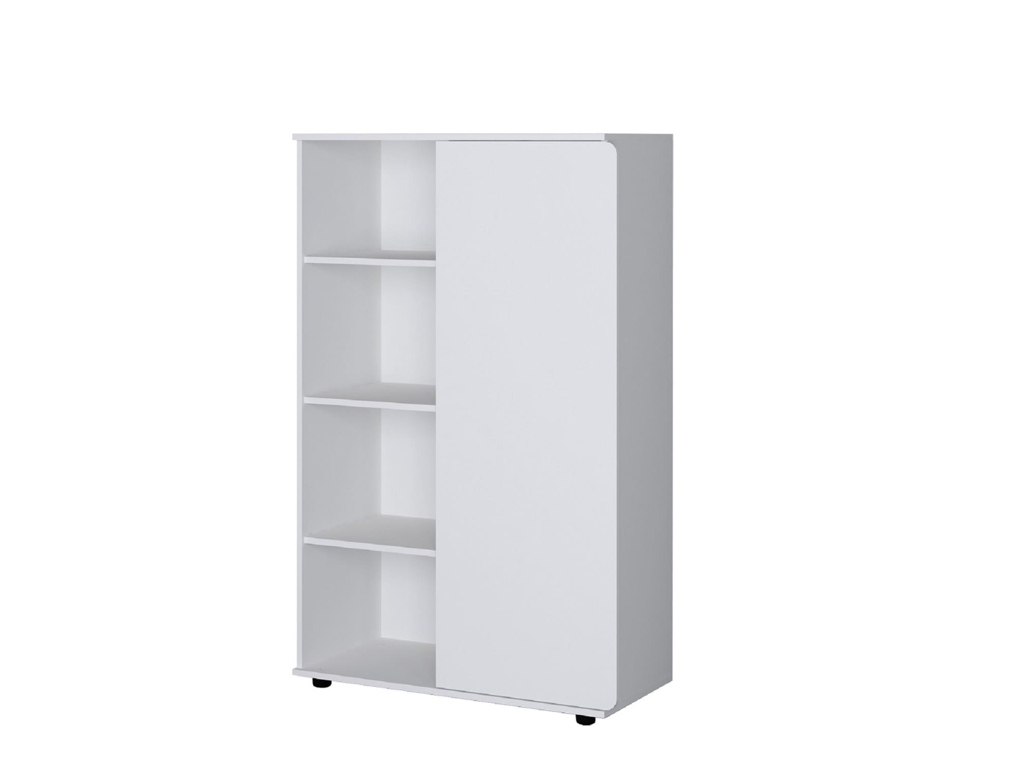 Шкаф комбинированный ДЕЛЬТА Лофт 13 White