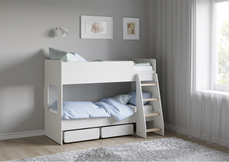 Детская двухъярусная кровать Легенда K501.52   
